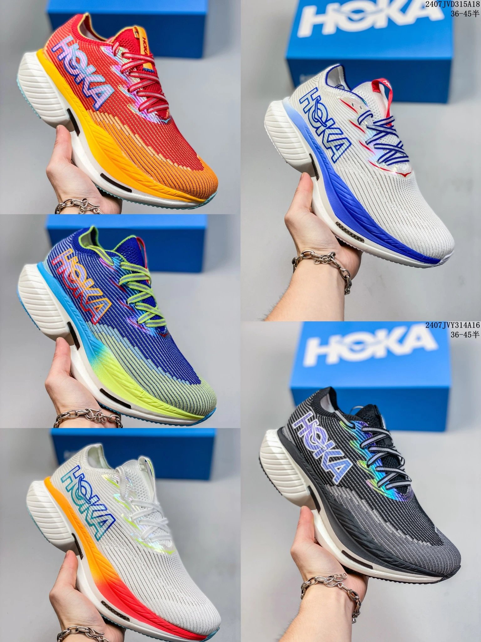 HOKA ONE ONE CIELO X1 Carbon Plate Racing Running Shoes Multi-color