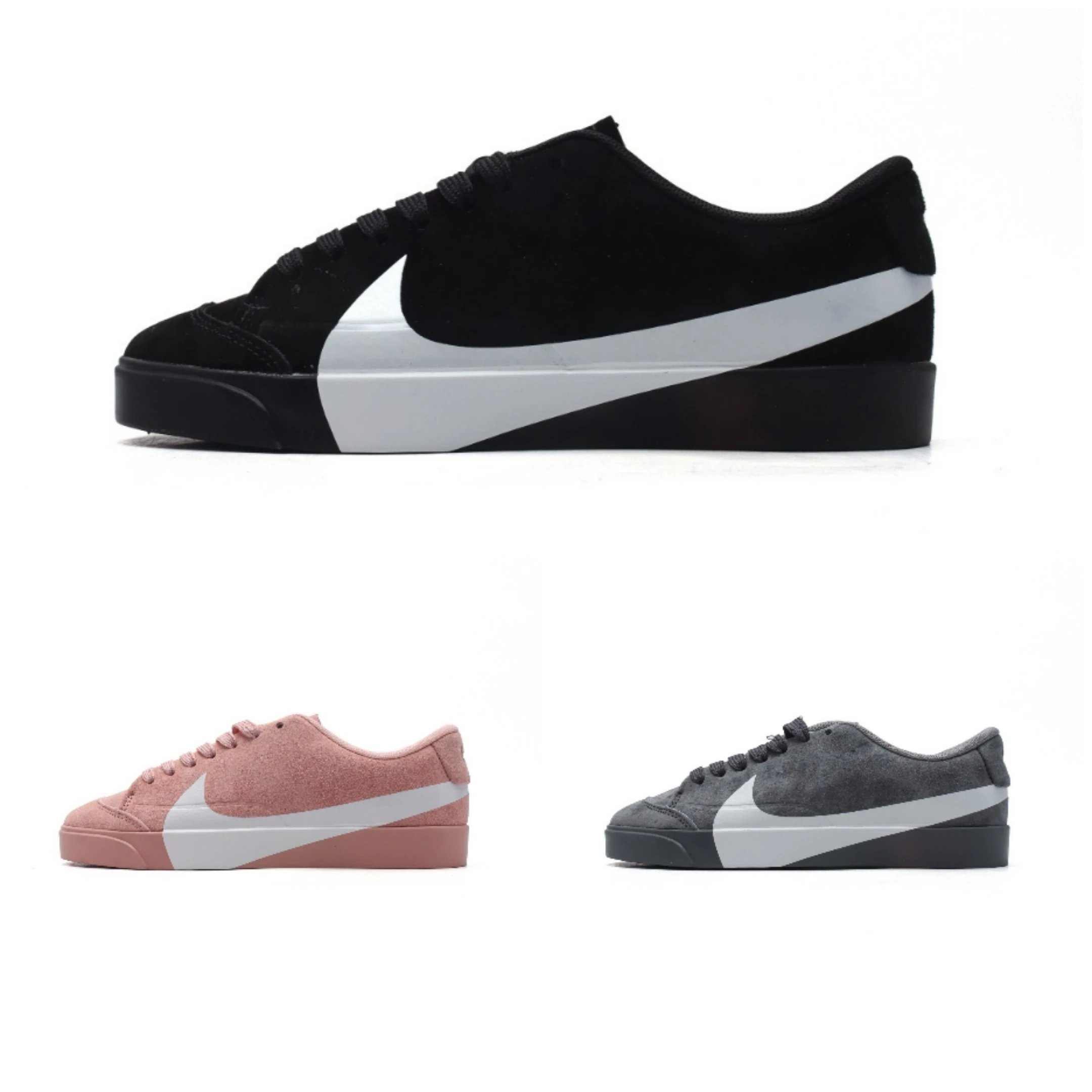 BLAZER CITY LOW LX Nike 2024 New Arrival Large Swoosh Casual Shoes Blazer Low-Top Sneakers!