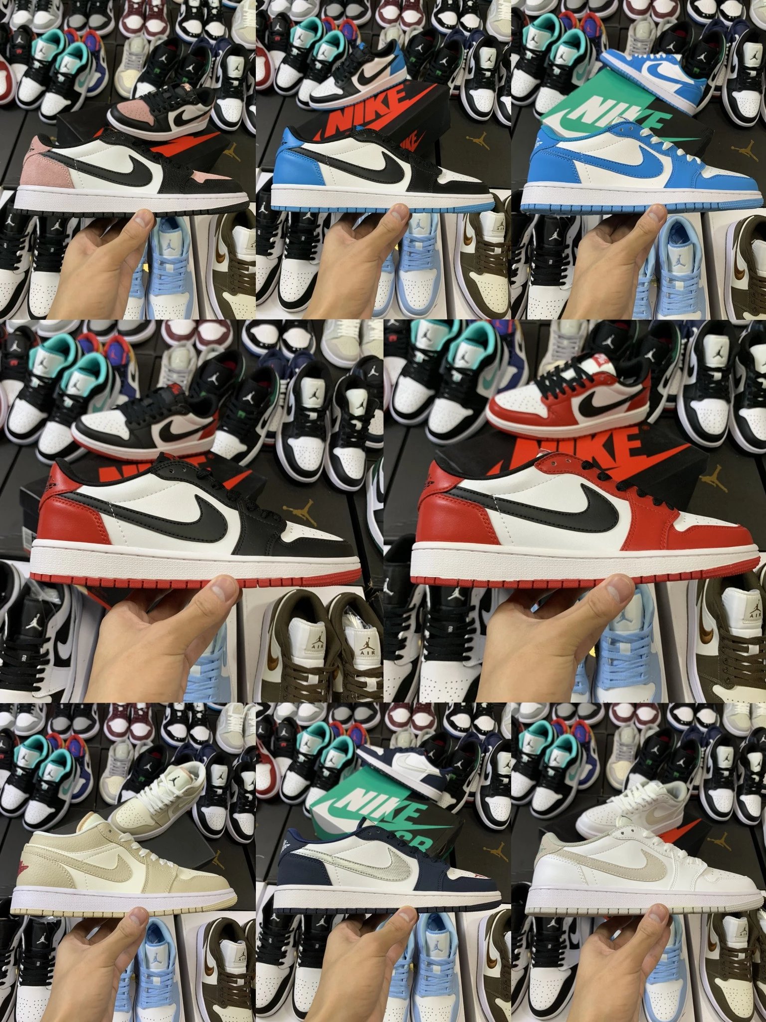 Nike Air Jordan 1 Low Basketball Shoes
