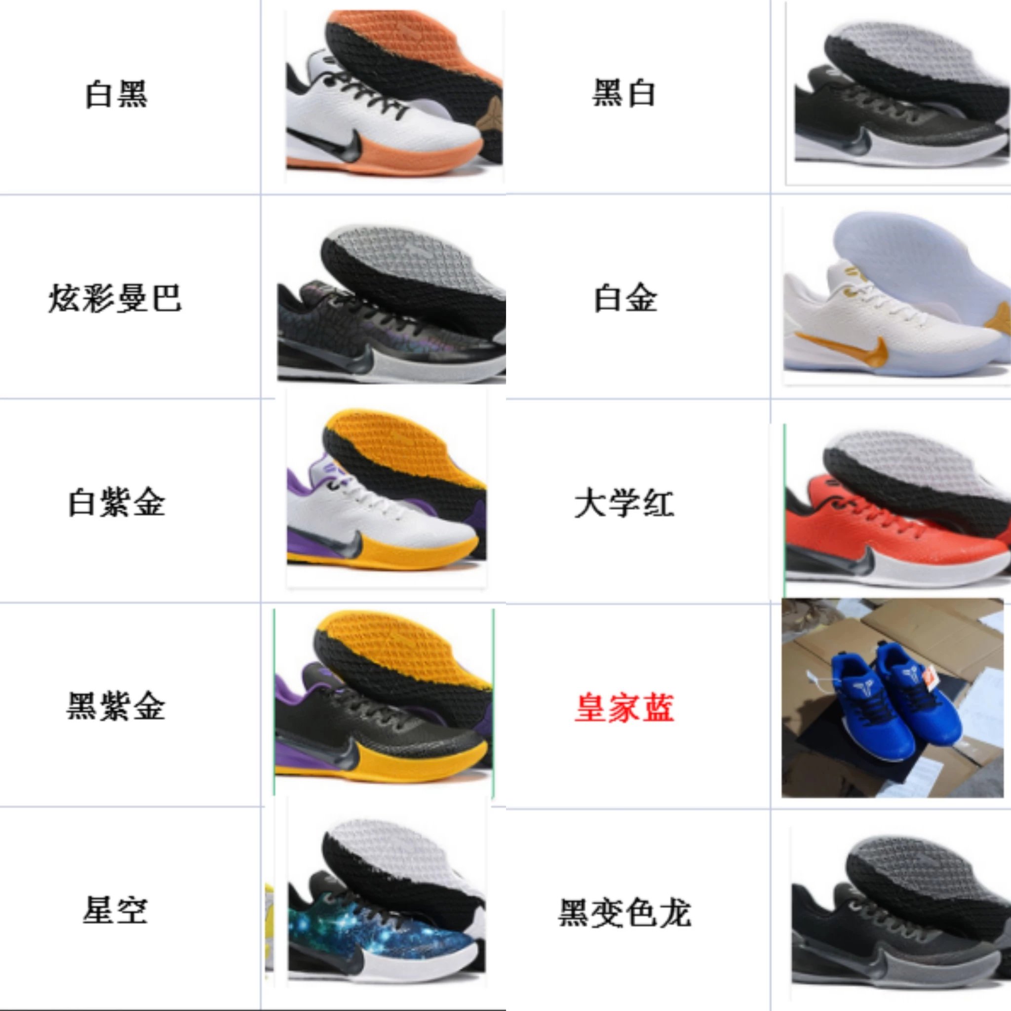 Nike Mamba Fury Basketball Shoes Multi-color