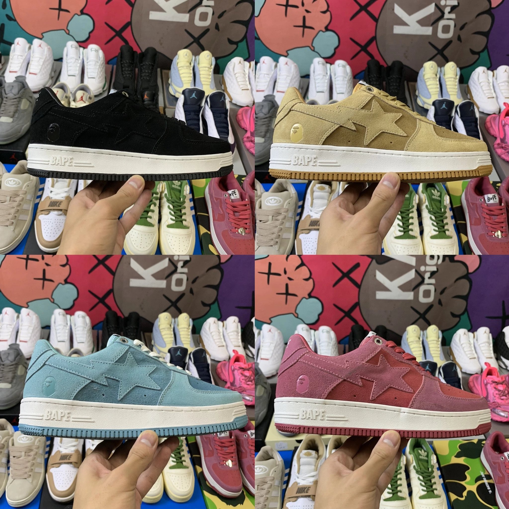 Bape Bape Sta Tokyo Casual Sneakers