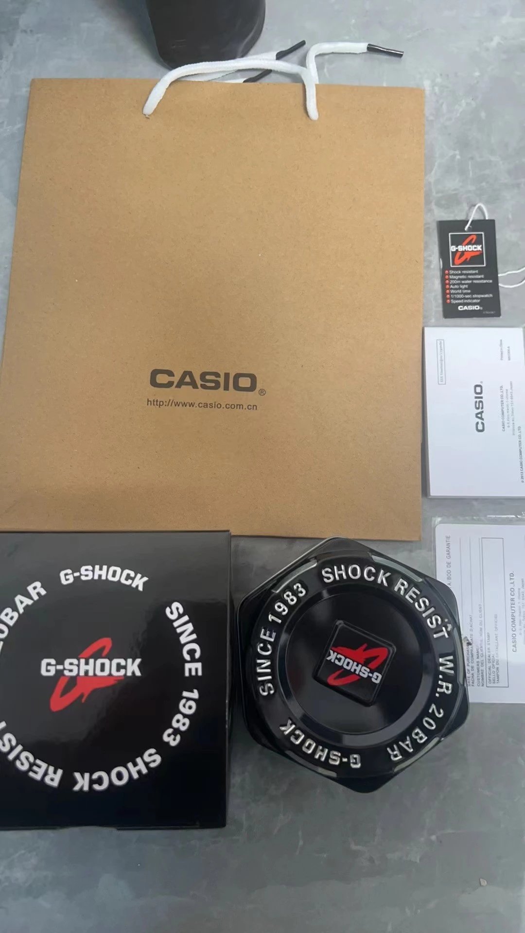 Casio G-Shock Shock Resistant Watch Packaging Set Watches