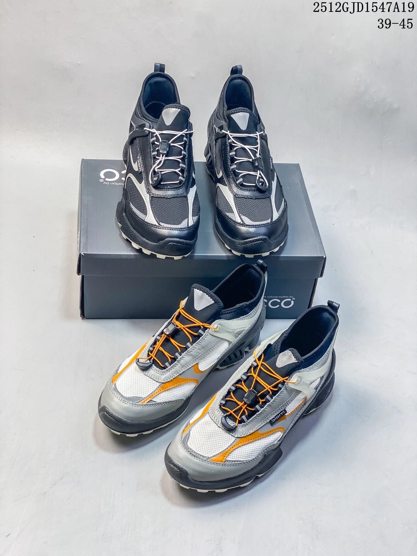 ECCO BIOM 2025 Men's Running Shoes Leather Mesh