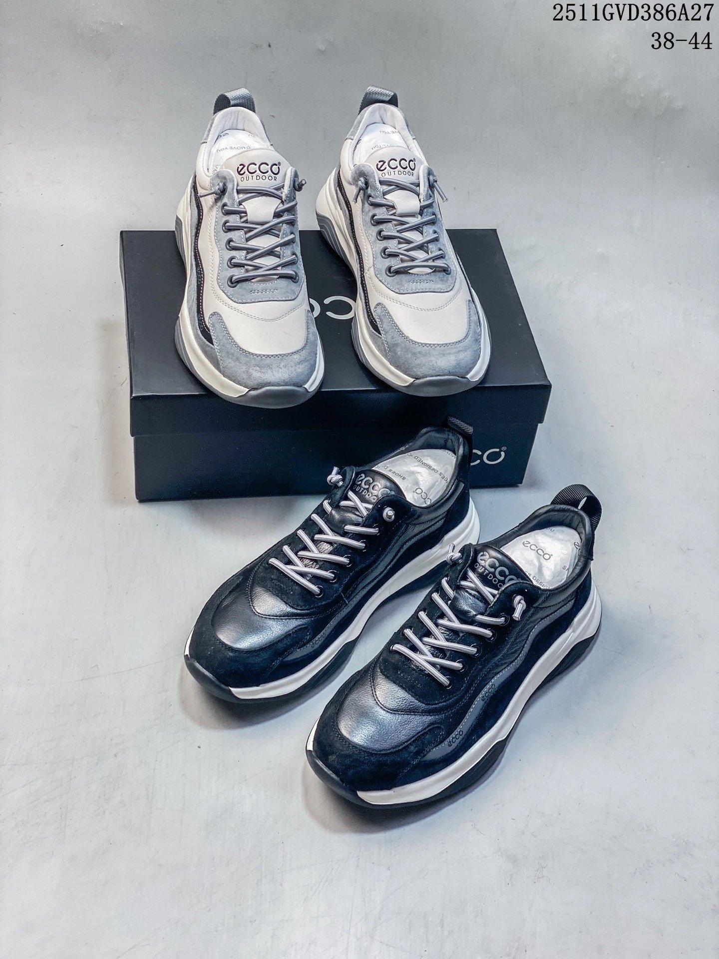 ECCO Men's Soft 8 Leather Casual Sneakers