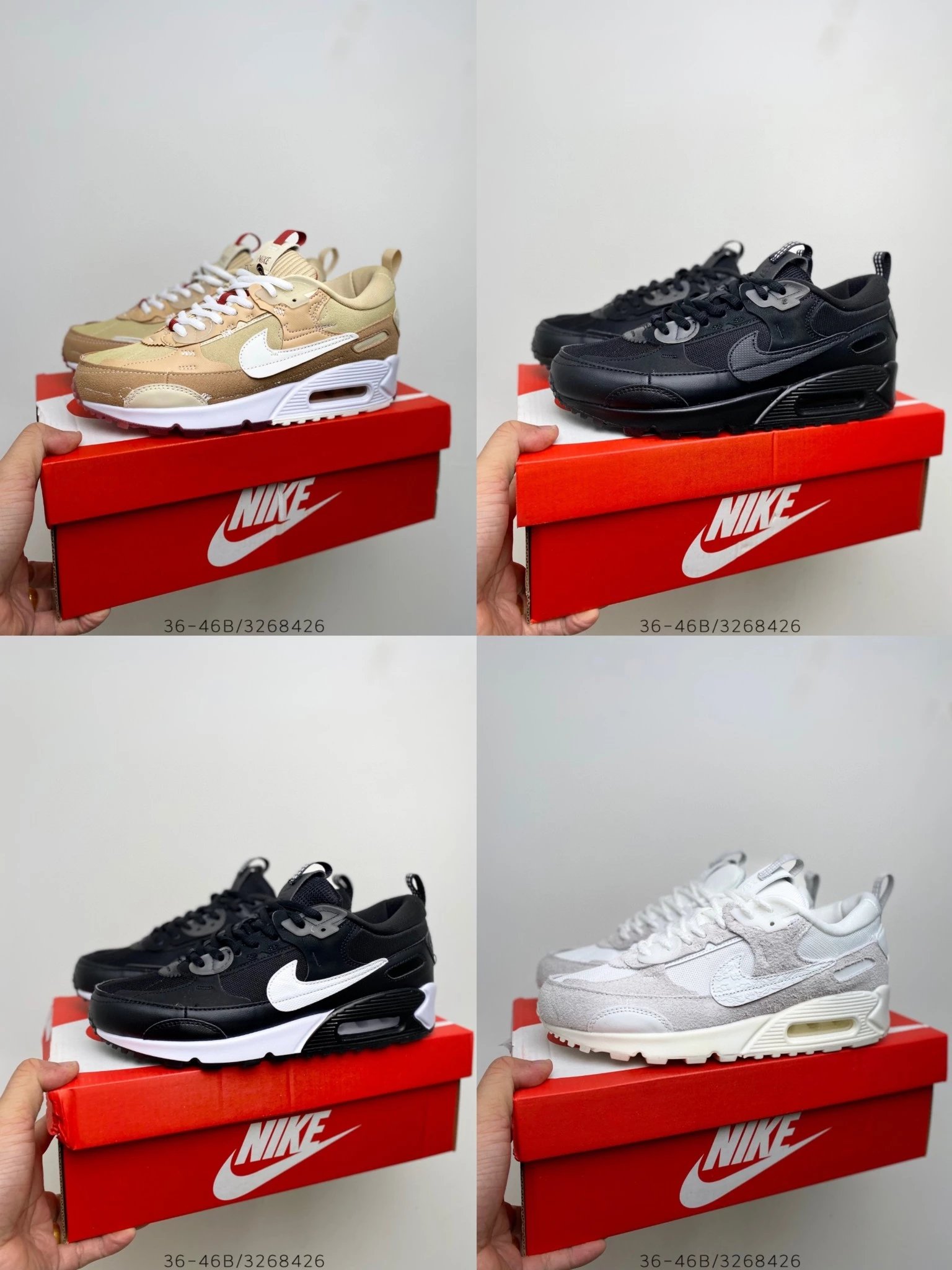 Nike Air Max 90 Futura Running Shoes Multi-color