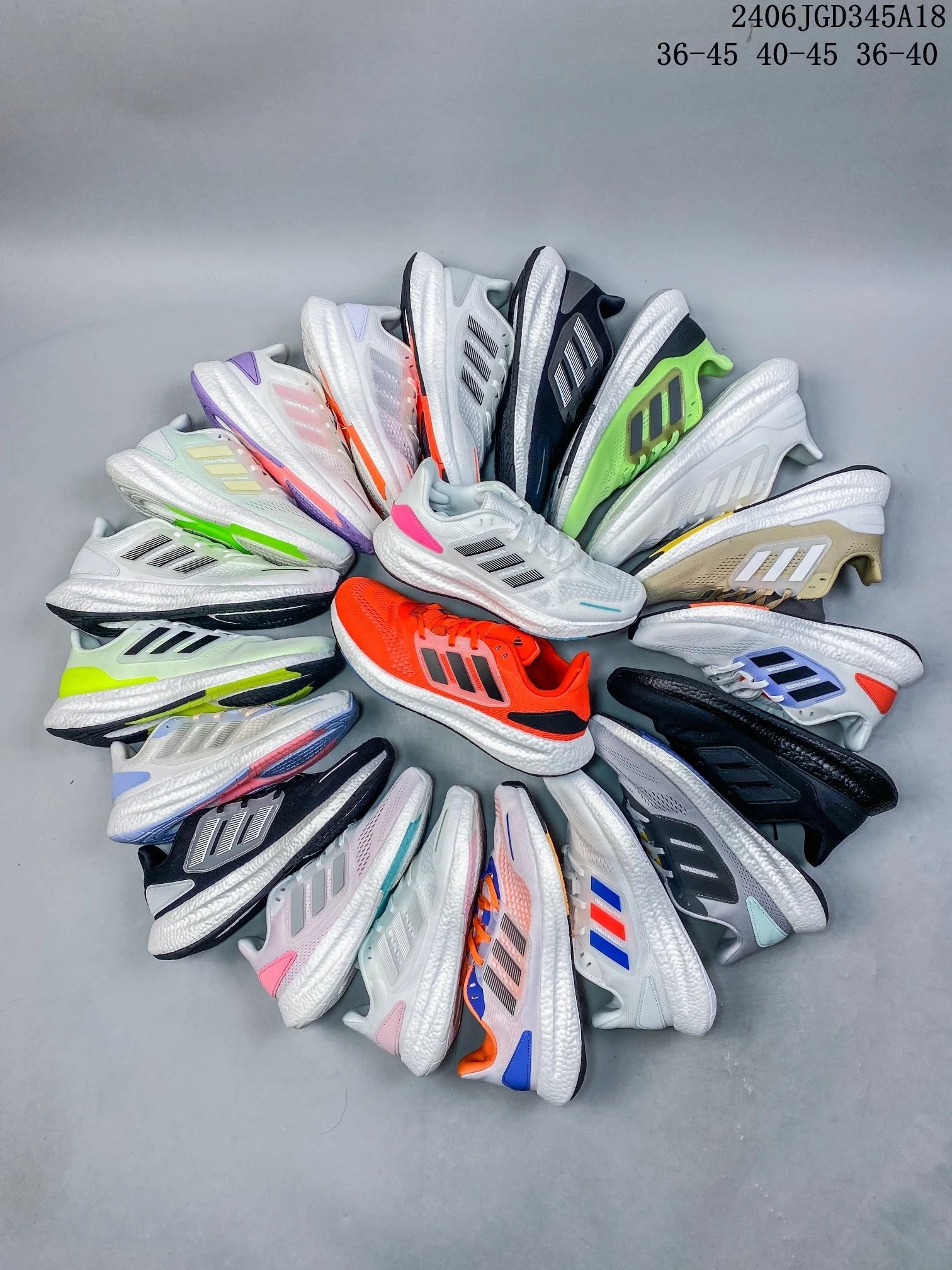 Adidas Pure Boost 22 Multi-color Running Shoes