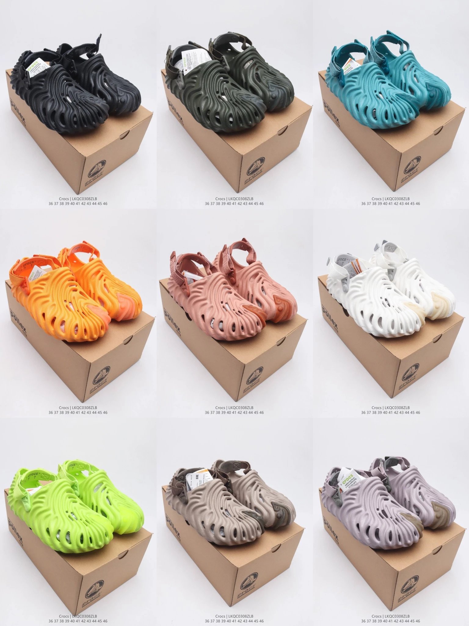 Crocs LKQC0308ZLB Summer Beach Sandals