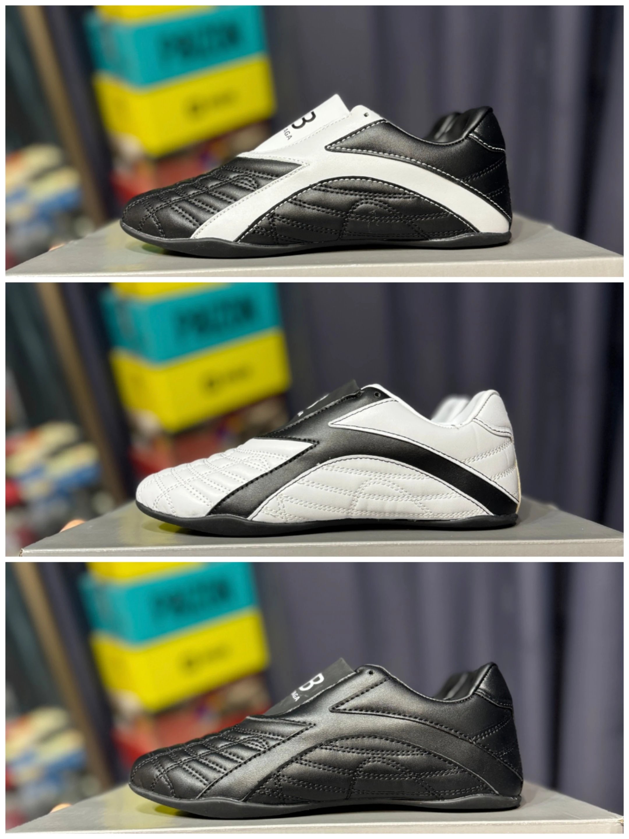 Balenciaga Low-Top Racing Casual Sneakers
