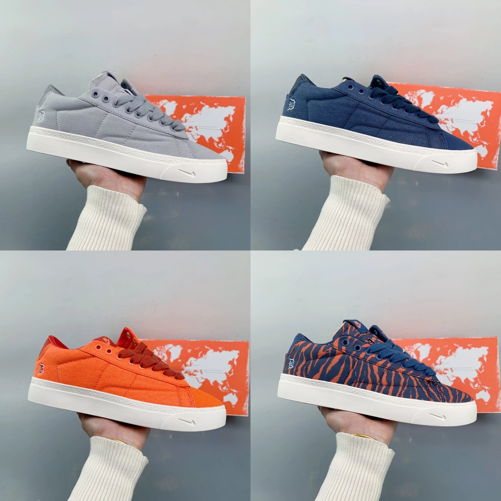 Nike Book Blazer Low Canvas Sneakers