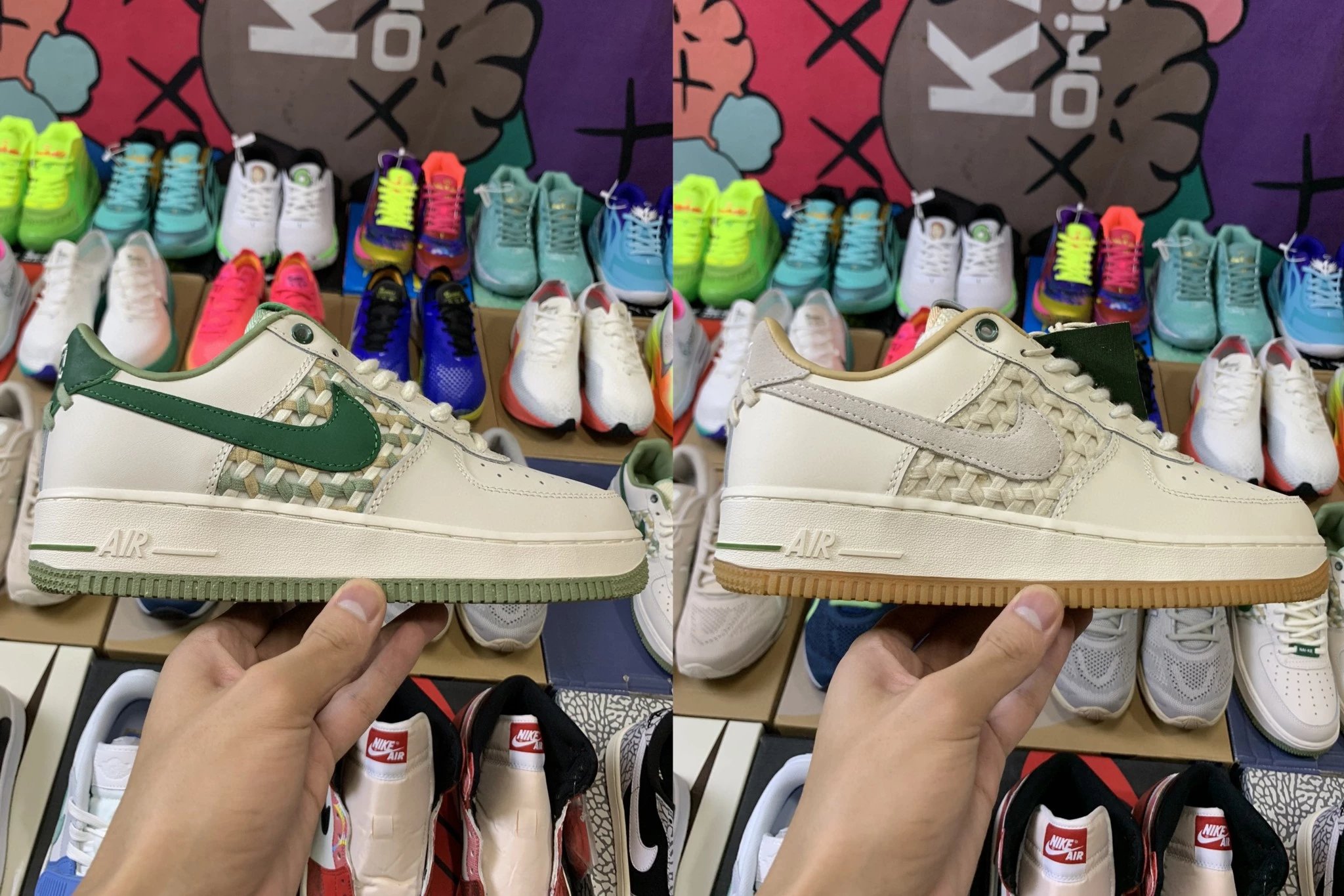 Nike Air Force 1 Low Woven Sneakers