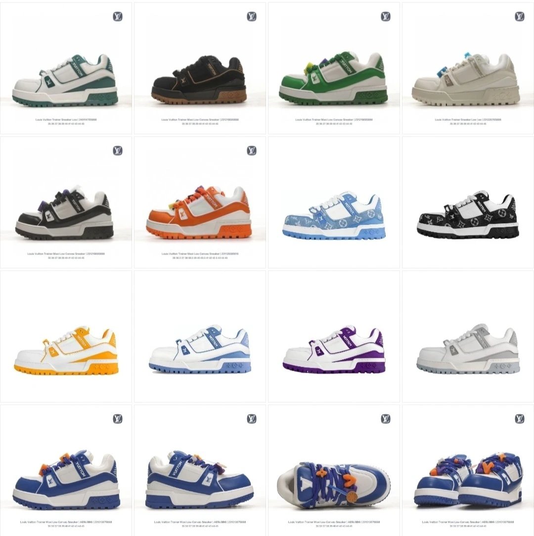 Louis Vuitton Trainer Low Sneakers