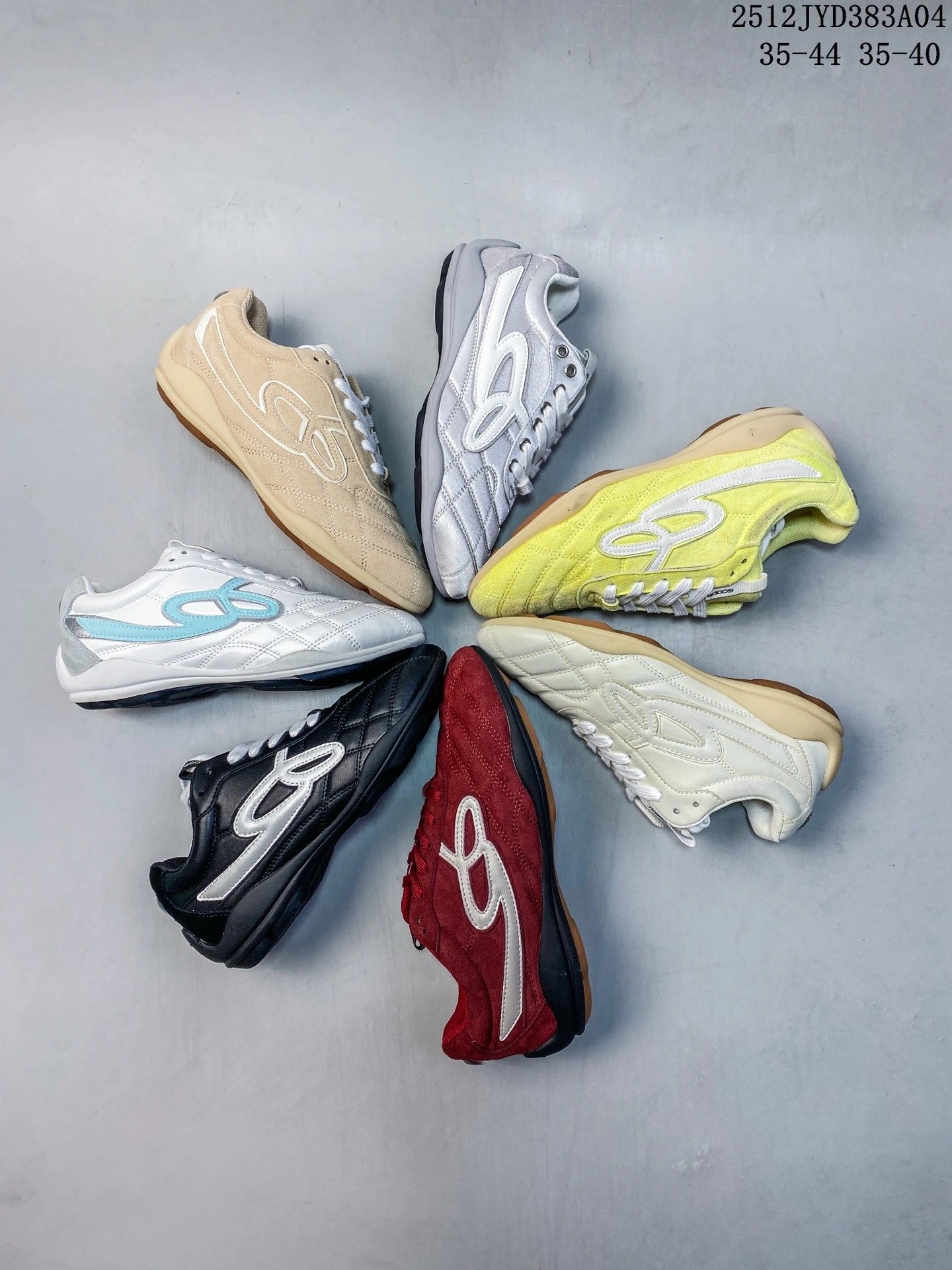 Goodbai Retro Leather Casual Sports Sneakers