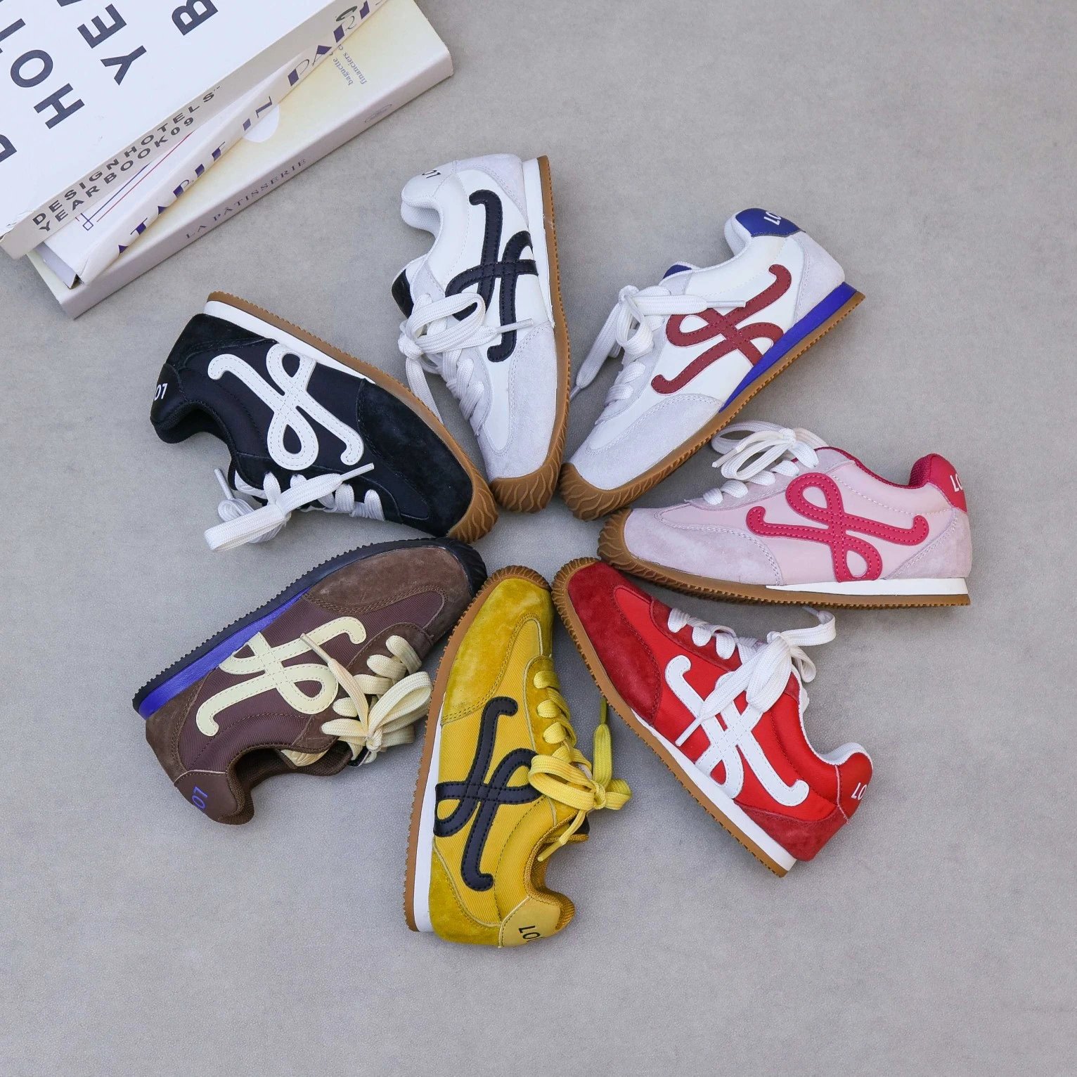 LOEWE Kids German Trainer Sneakers