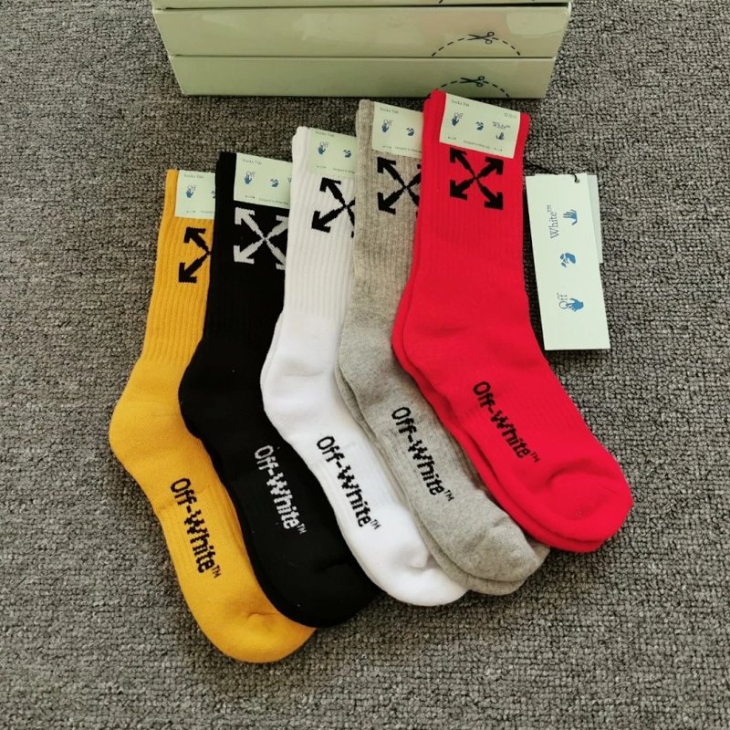 Off white 2020 Arrows knitted socks