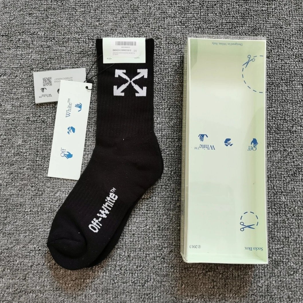Off-White Industrial Socks Black / Gray - 10