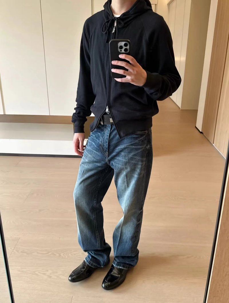 CD Nissan Denim Kaihara Straight Blue Jeans