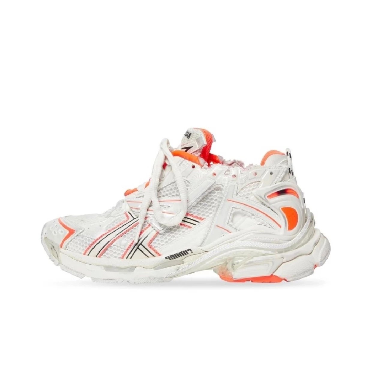 Runner 7.0 White Orange