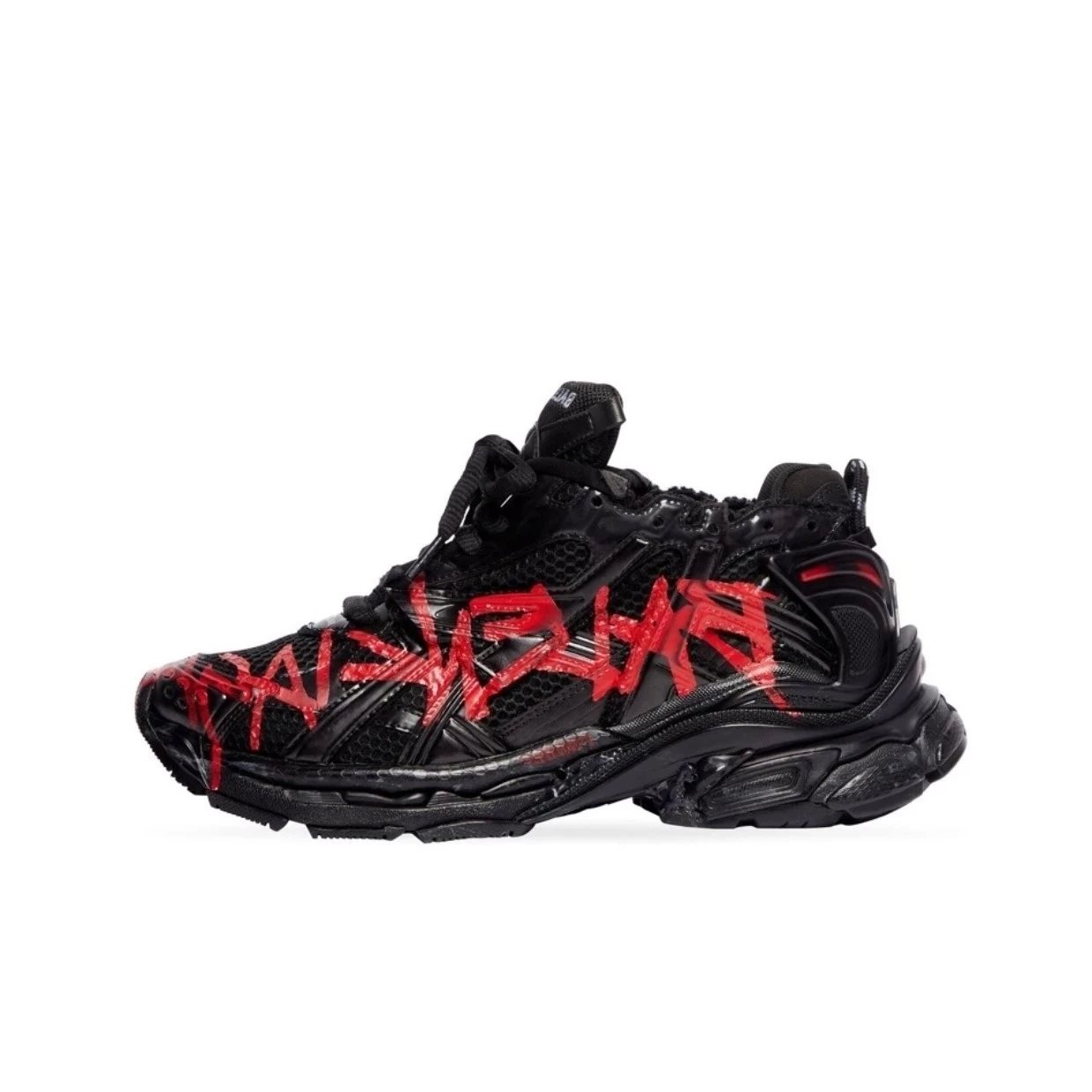 Runner 7.0 Black and Red Graffiti