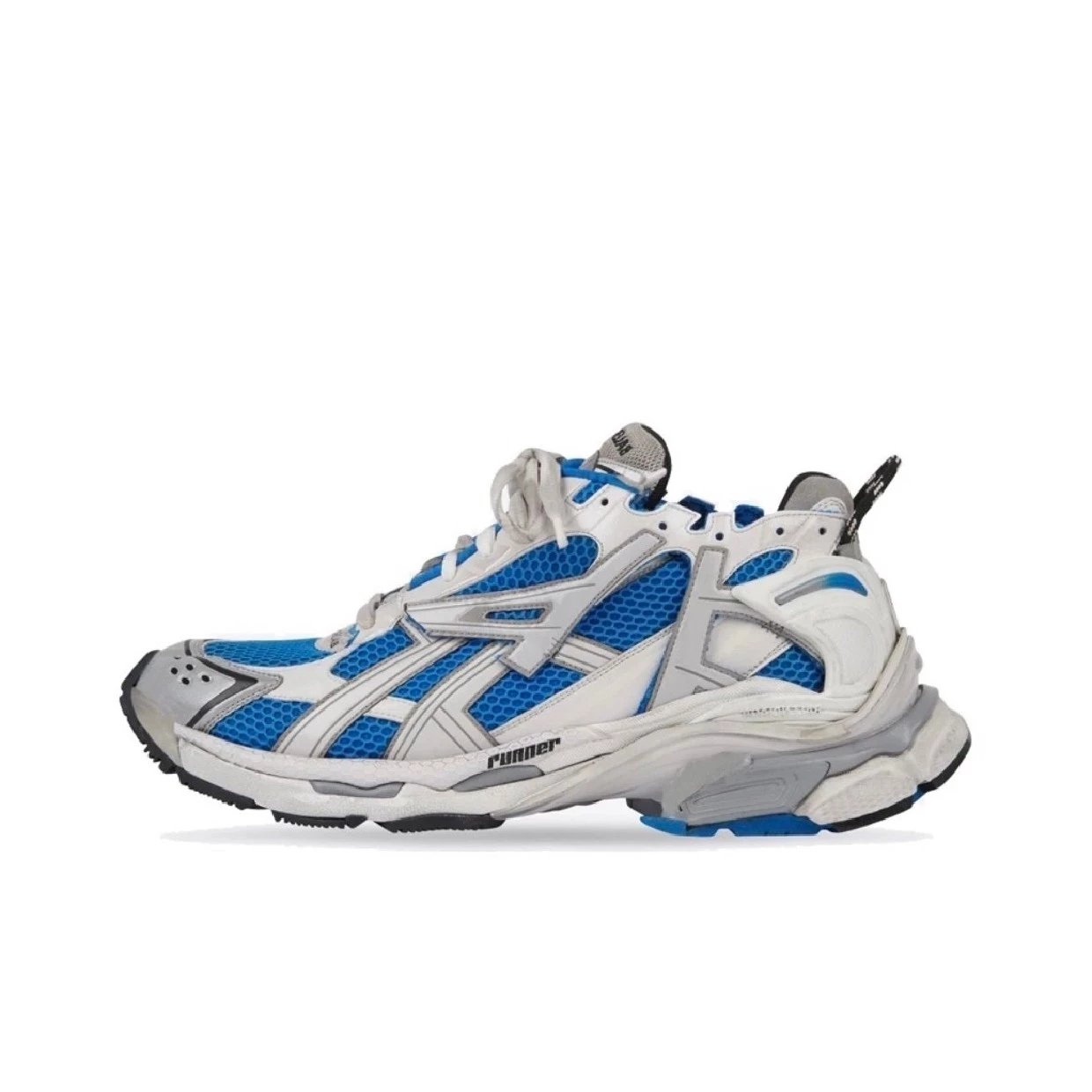 Runner 7.0 White Blue
