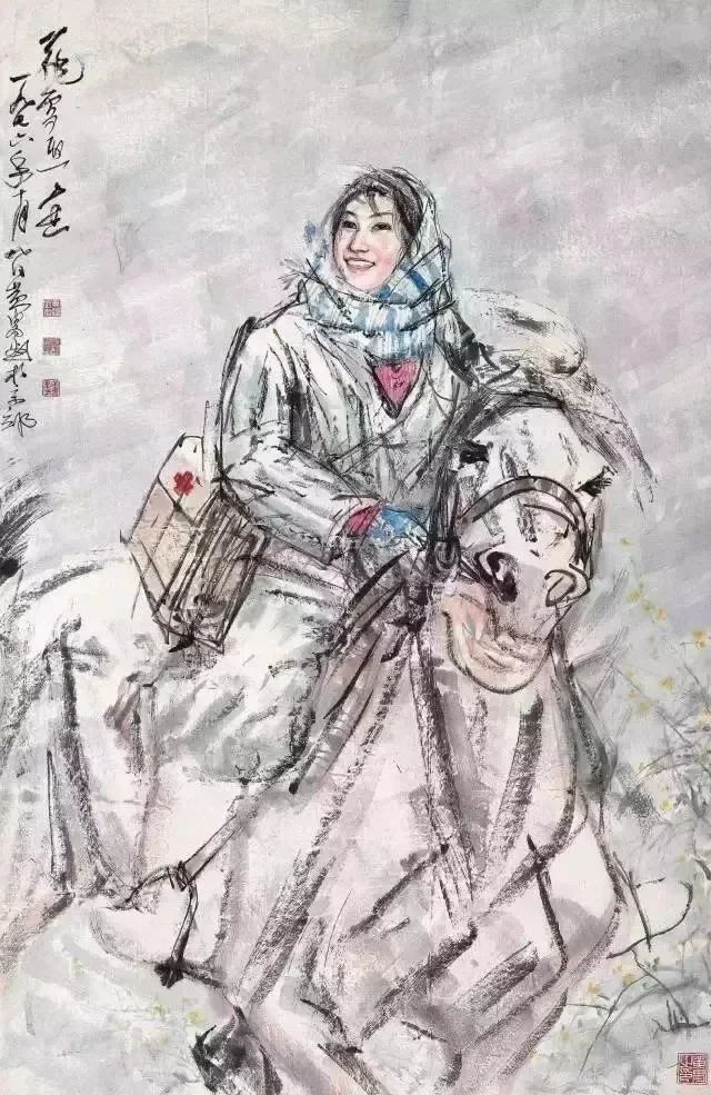 黃冑-雙驢圖｜2018迎春- 帝圖拍賣- 領銜全台書畫文物類第一拍賣品牌