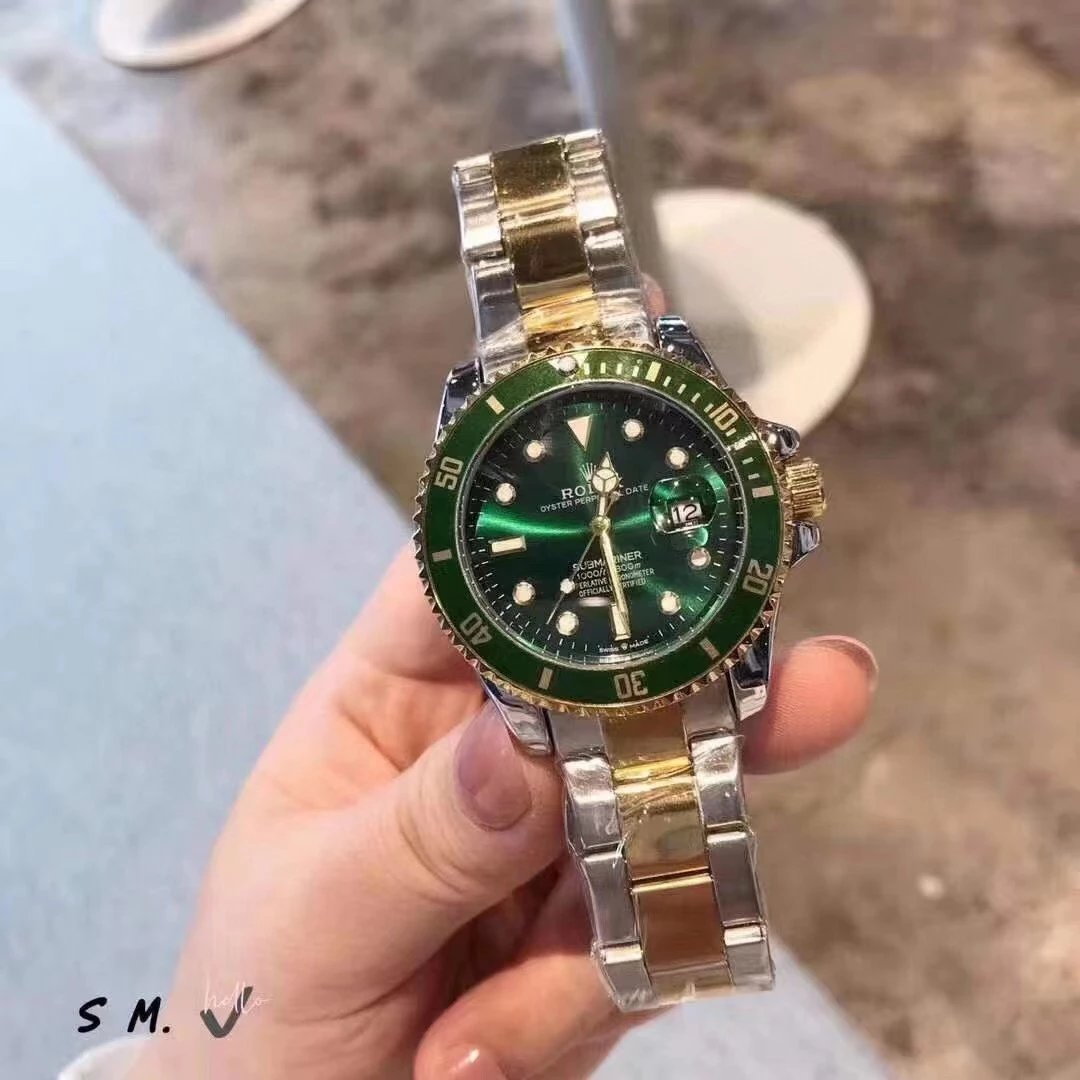 间金水鬼钢带瑞士名牌高档手表男士表全自动防水商务名表男 2
