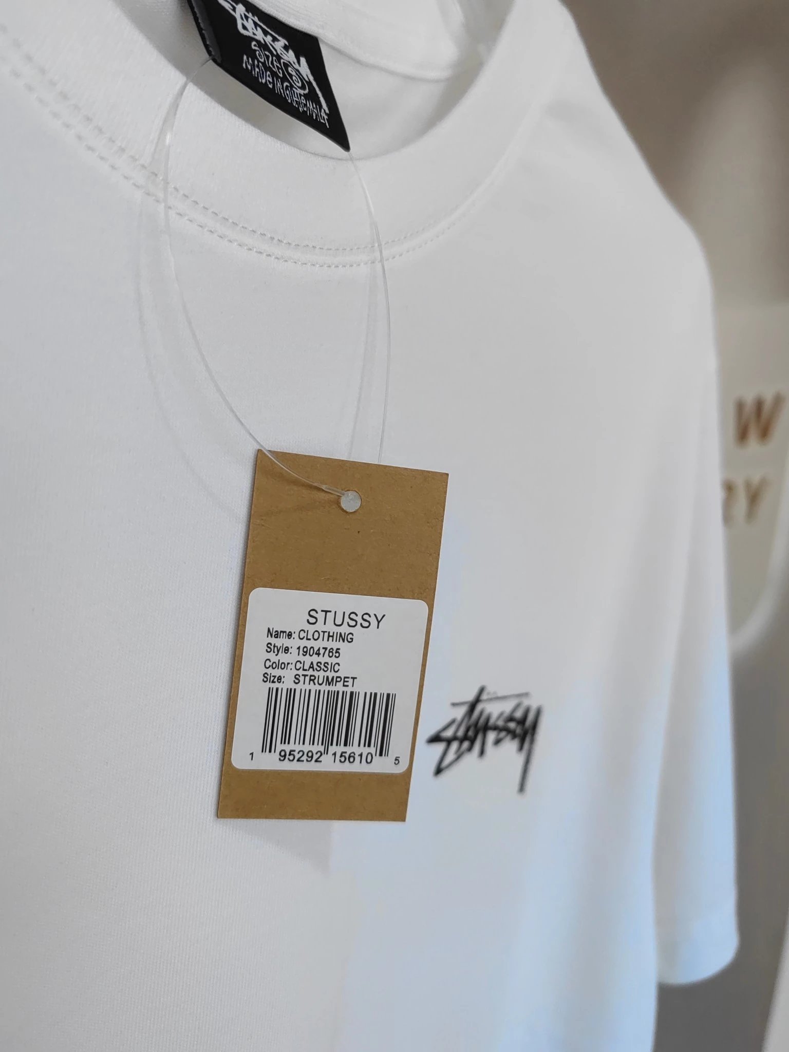 Stussy x OUR LEGACY x Denim Tears三方联名款 Our LegacyLaguna Tee撞色字母徽标Logo短袖T恤
 男女同款2 8