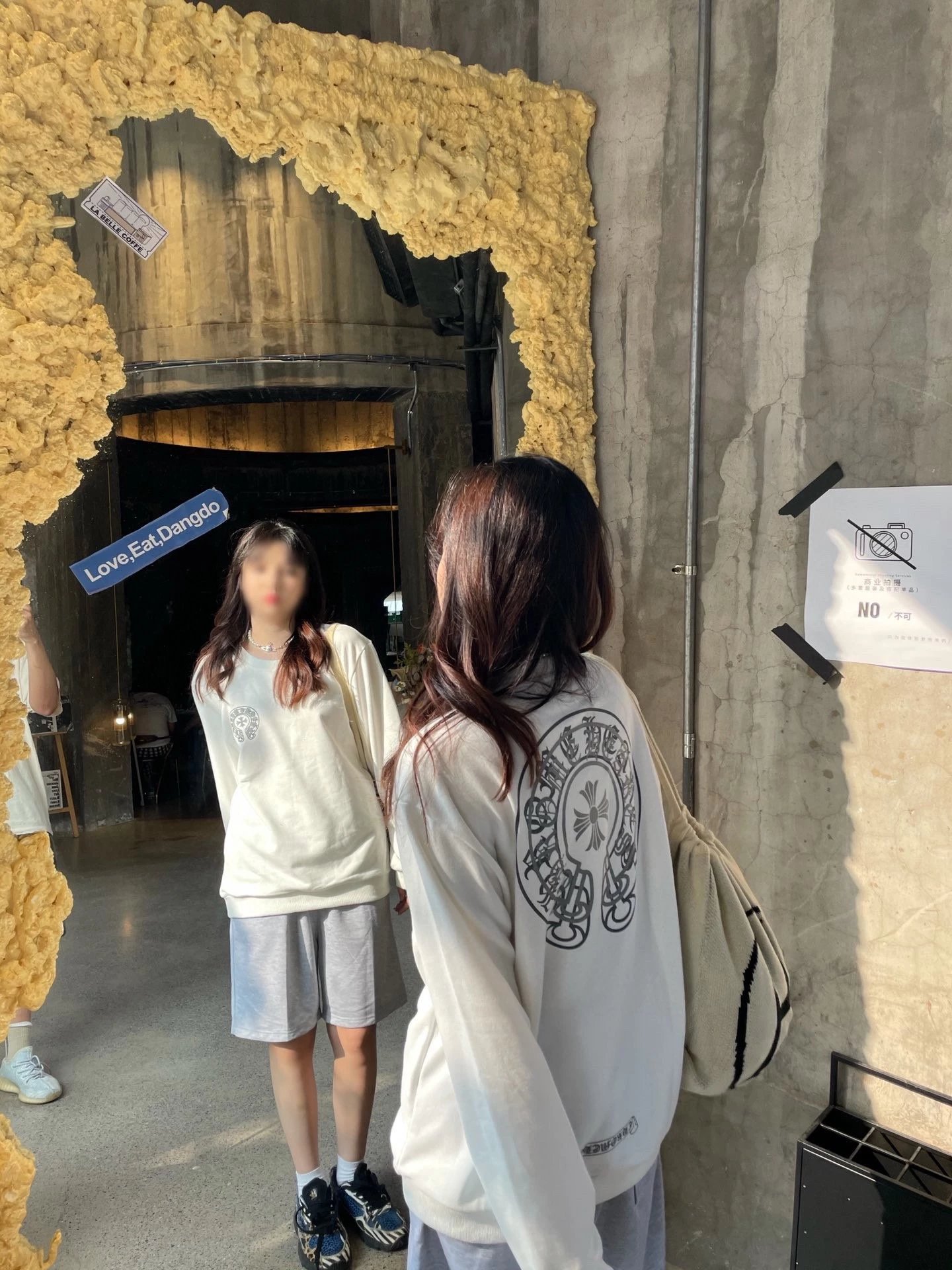 Chrome Hearts克罗心新款双重大马蹄印花圆领卫衣 采用高品质毛圈面料 各大网红上身 胸前后背双重大logo数码印花  经典不挑人 细节满满 卫 6