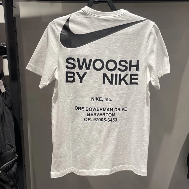 2023 N1KE春季新款男子运动休闲圆领透气印花短袖T恤 