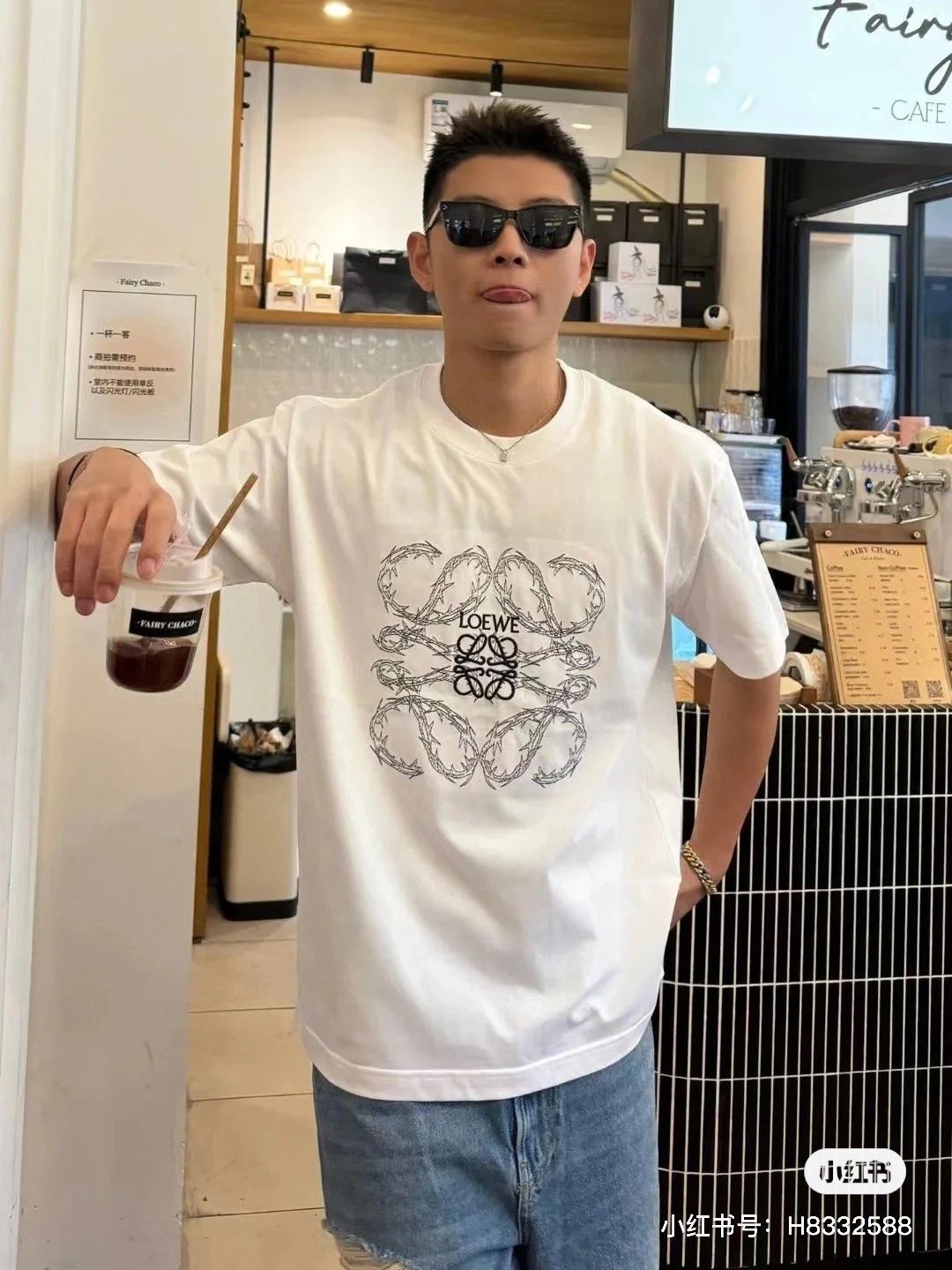 over size大版型好酷搭配leggings穿也妥分享好看的罗意威短袖T恤合集绝绝子Loewe短袖分享给你们很轻松就可以驾驭的下衣失踪风 13
