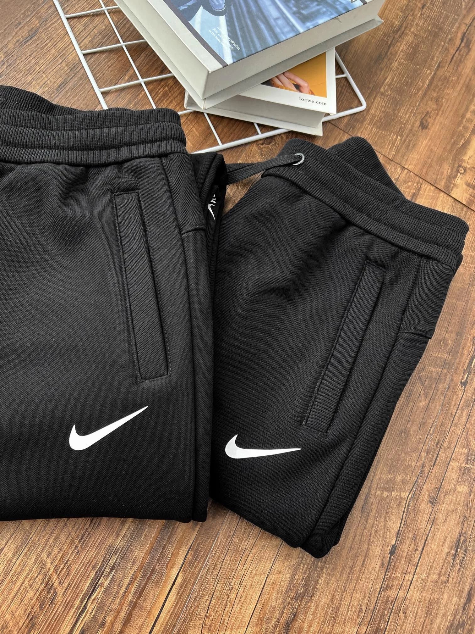 三标齐全Nike耐克加绒卫裤细节图 4