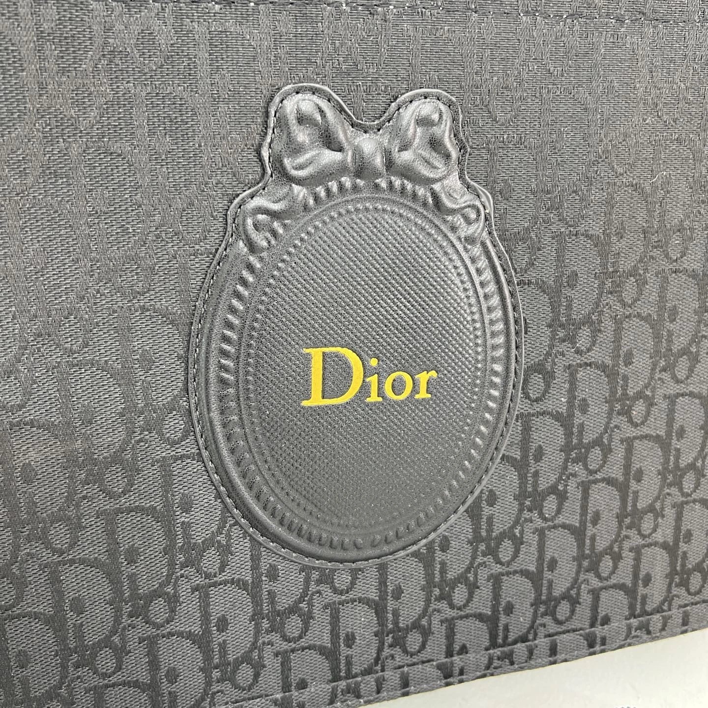 D10R迪澳 加大款 BookTote 品牌标志刺绣可调节可拆卸肩带 棉 手提包  女款 蓝色 4