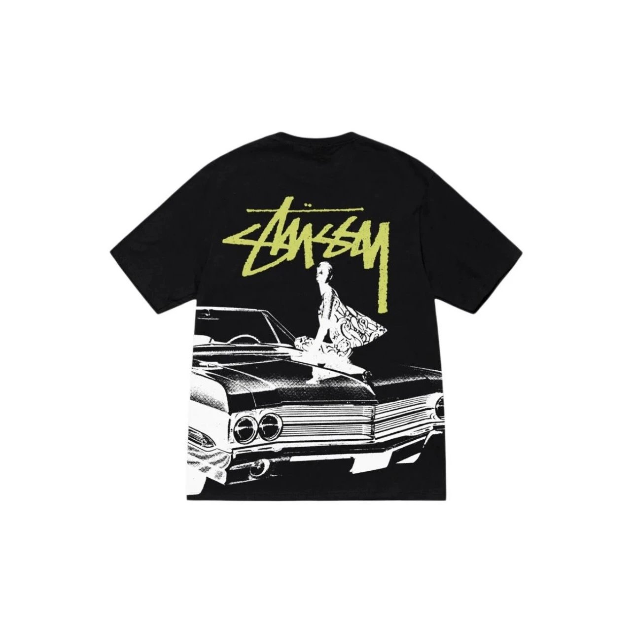 STUSSY斯图西 Stussy 美式汽车满印复古BEAT CRAZY印花圆领tee夏季宽松短袖T恤 男女同款

原版打造 细节高控

面料精选220 4