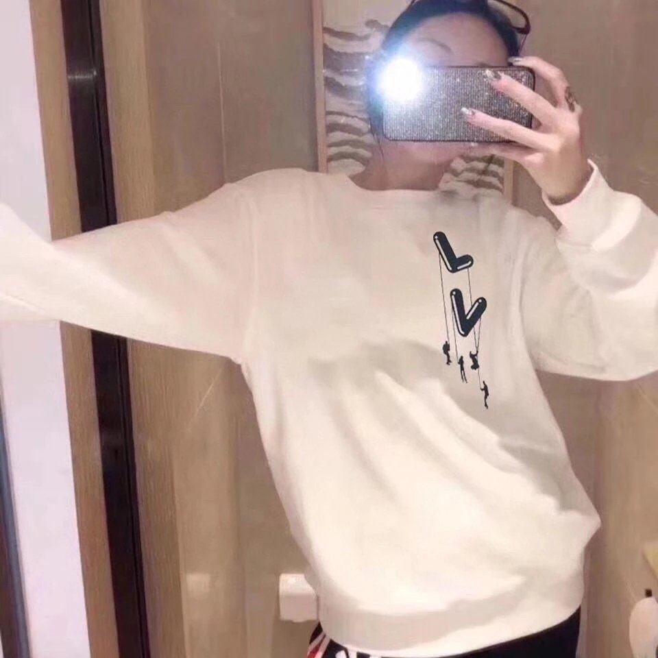 秋款上新绿牌21ss走秀款提线木偶毛圈圆领卫衣 简约又不单调 前后人偶降落伞印花 采用进口环保胶浆 一次成型 定制  手感柔软舒适 上身 9