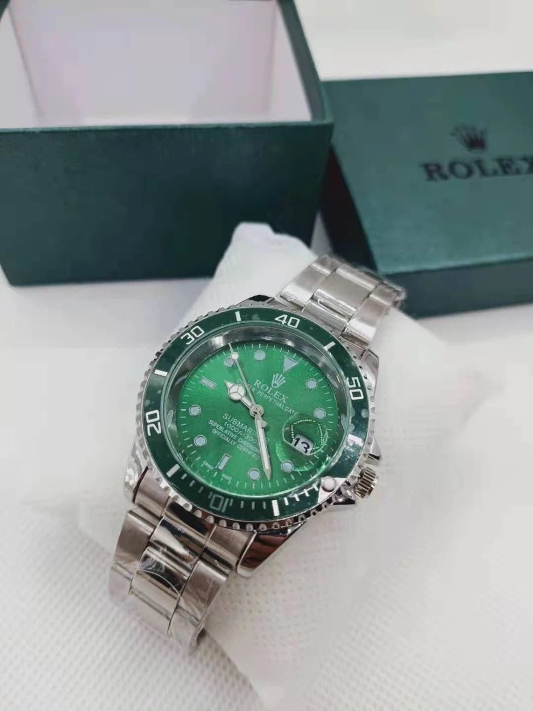 ro1ex水鬼劳里士黑绿蓝间金4色  4