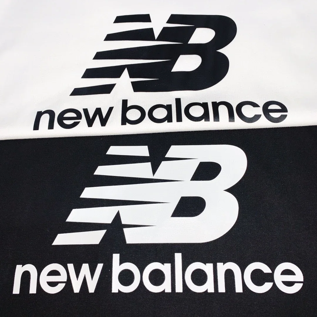 发65💰情侣款New Balance 新百伦经典款大LOGO 字母短袖男女情侣款短袖T 
