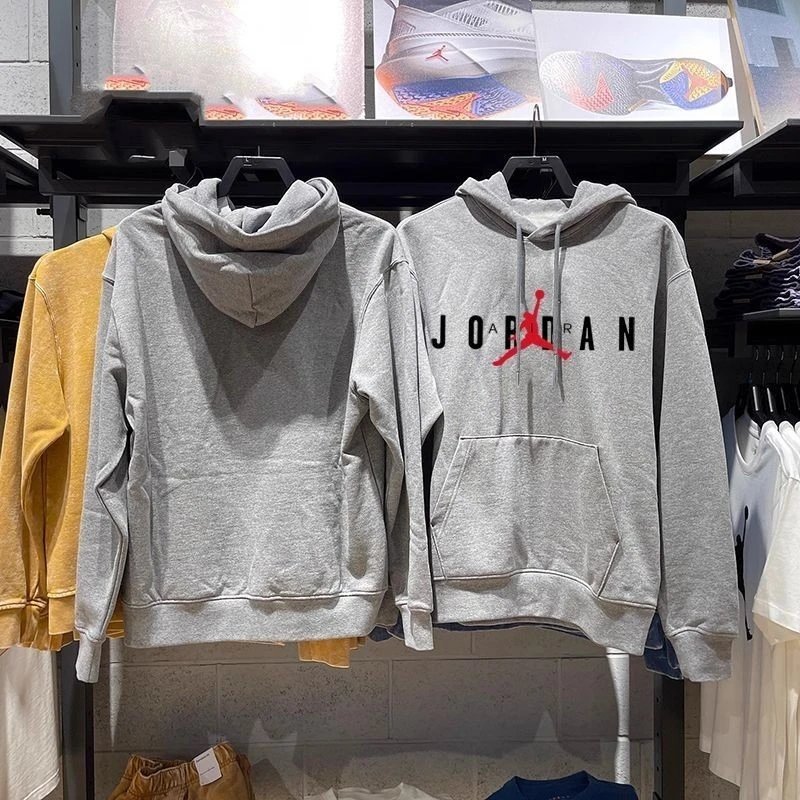 Nike乔丹2023秋冬新款卫衣飞人连帽卫衣长袖篮球运动宽松男女同款百搭套头 8