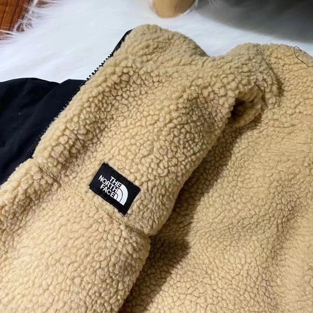 The North Face 北面双面穿羊羔毛棉服外套 秋冬加厚保暖摇粒绒棉袄夹克男女情侣同款 7