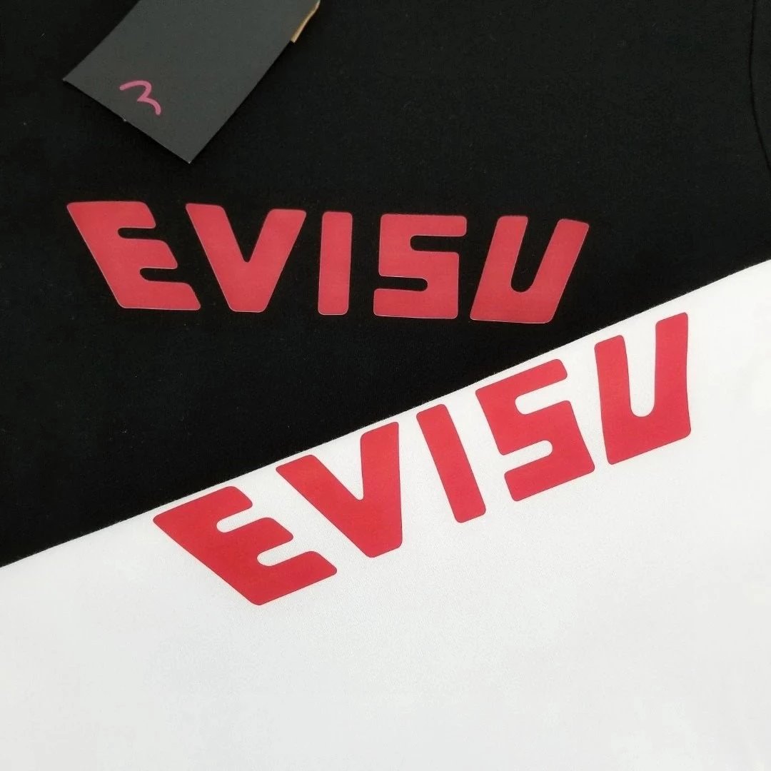 秋冬新款EVISU福神达摩不倒翁字母印花纯棉毛圈圆领套头情侣卫衣 6