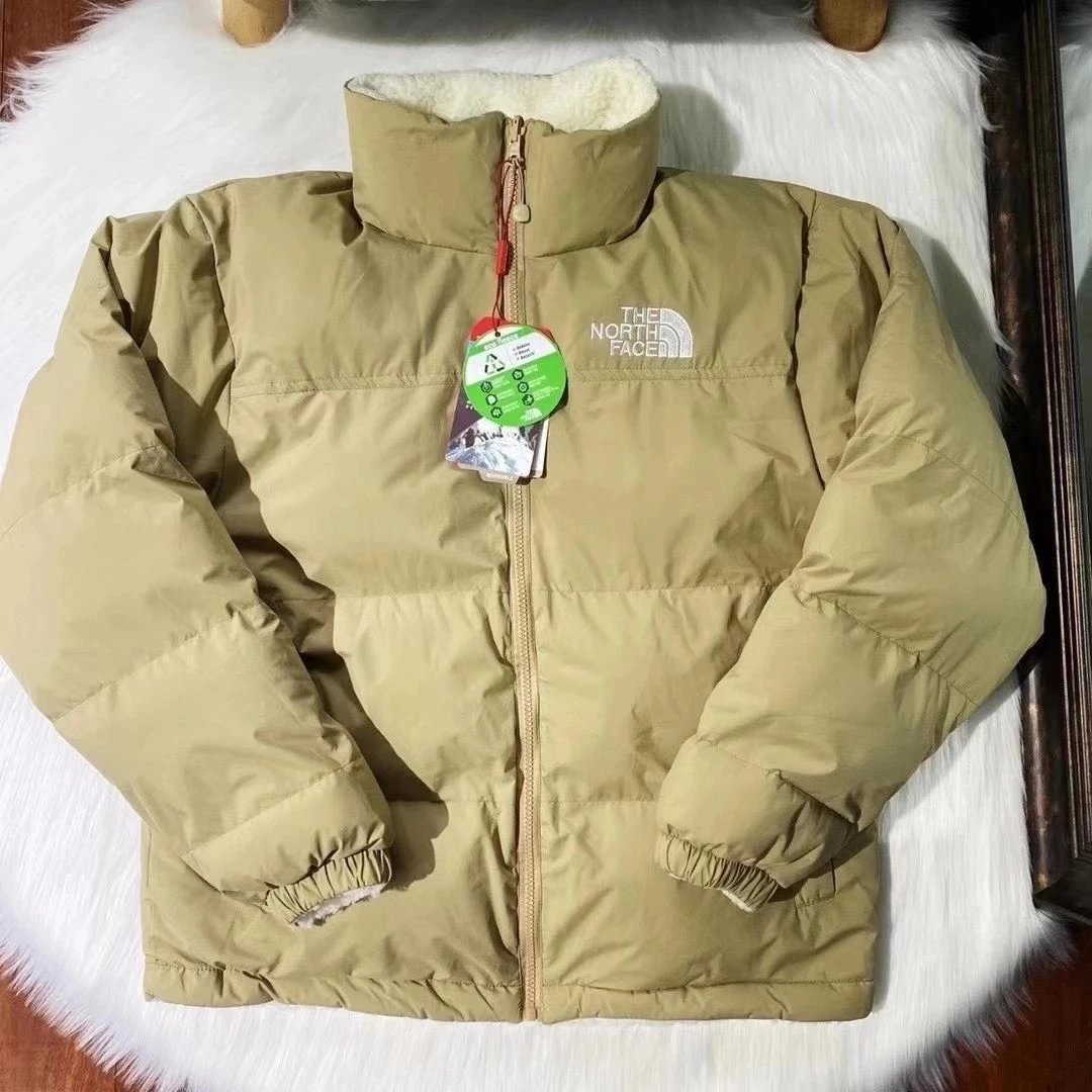 The North Face 北面双面穿羊羔毛棉服外套 秋冬加厚保暖摇粒绒棉袄夹克男女情侣同款 3