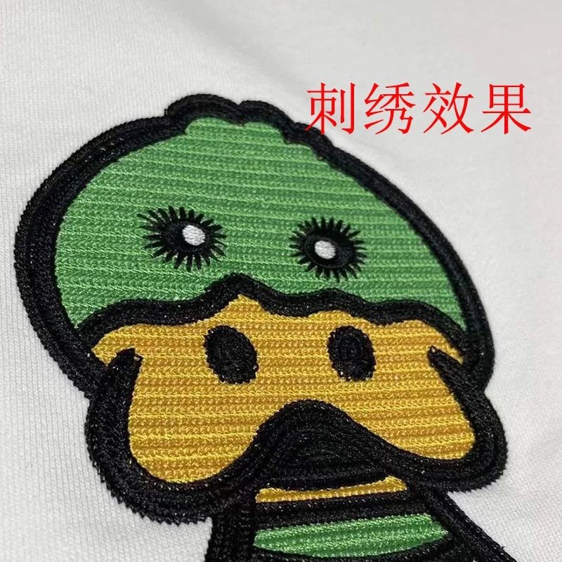 新品秋冬刺绣加绒款L联名绿头小鸭圆领卫衣男女情侣款上衣百搭爆款潮 6
