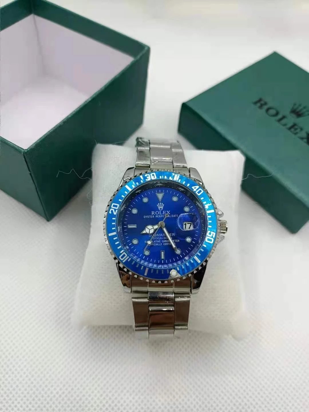 ro1ex水鬼劳里士黑绿蓝间金4色  3