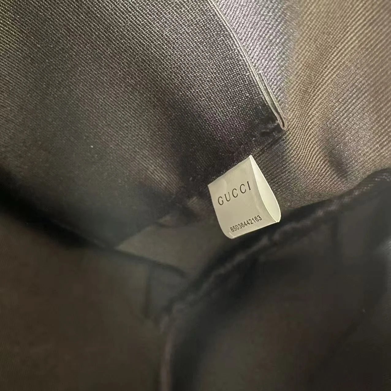 GUCC1古池 品牌印花经典时尚 小牛皮拼帆布 手提包 女款 褐色 14