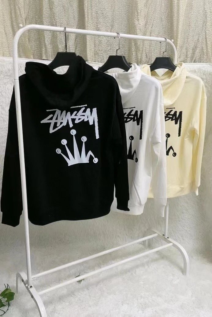 韩国订单版320克连帽经典款斯图西皇冠连帽卫衣

Stussy Roll The Dice Hoodie 斯图西情侣款前后印花连帽纯棉毛圈连帽卫衣卫衣

Z