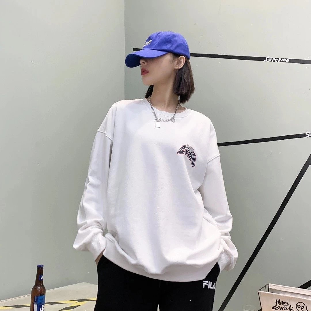 2022秋季新款后背达摩脸谱印花圆领加绒卫衣  9