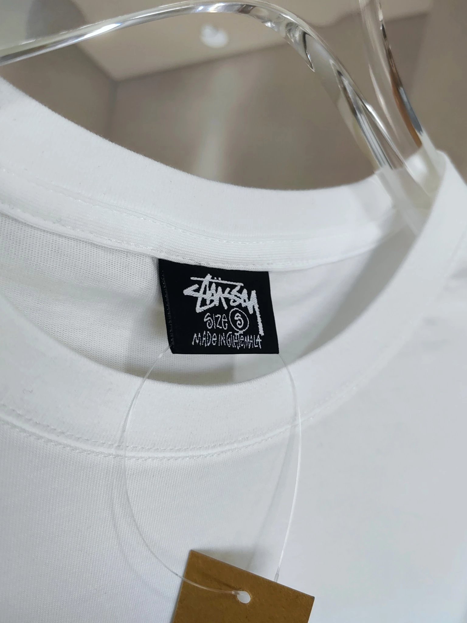 Stussy x OUR LEGACY x Denim Tears三方联名款 Our LegacyLaguna Tee撞色字母徽标Logo短袖T恤
 男女同款2 7