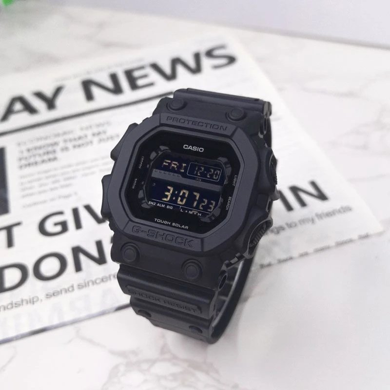 清仓福利 卡西鸥Cas1o手表 GSHOCK纯黑大方块潮流运动防水男 4