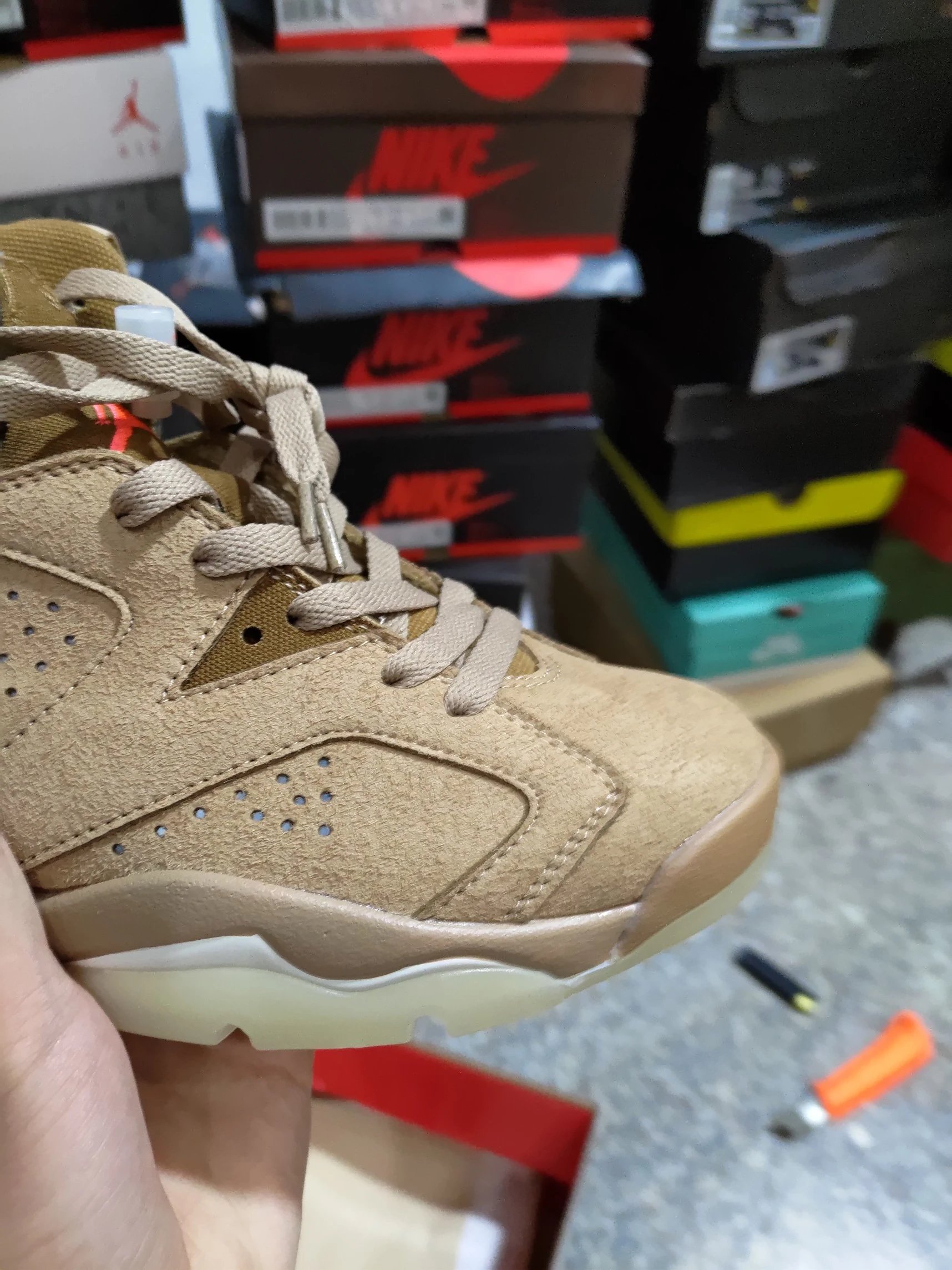 aj6 heritage socks
