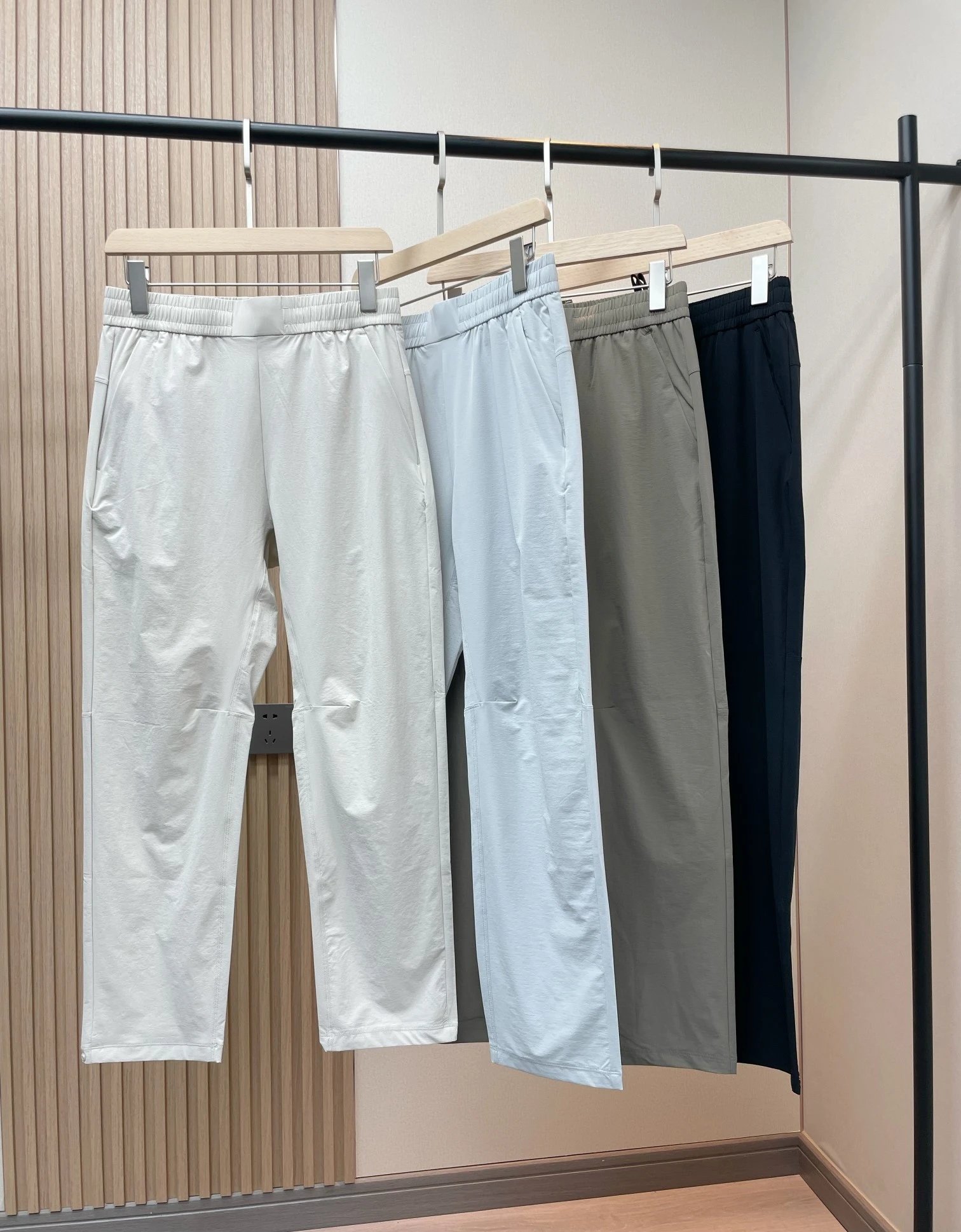 lulu Men's Lightweight Quick-Dry Outdoor Casual Straight Leg Pants