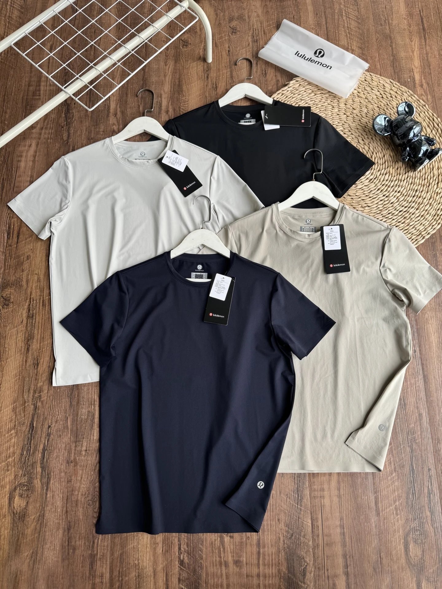 Lulu casual men's quick drying T-shirt top