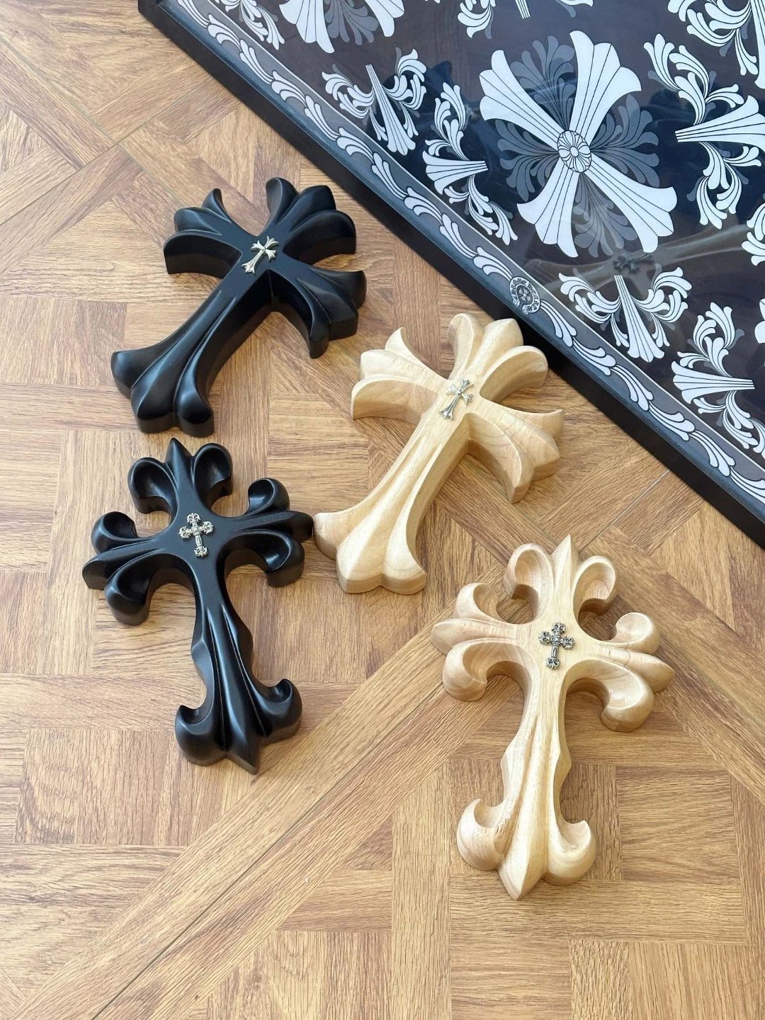 Chrome Hearts Solid Wood Arrangement, Anywhere You Put It, It's a Hit!